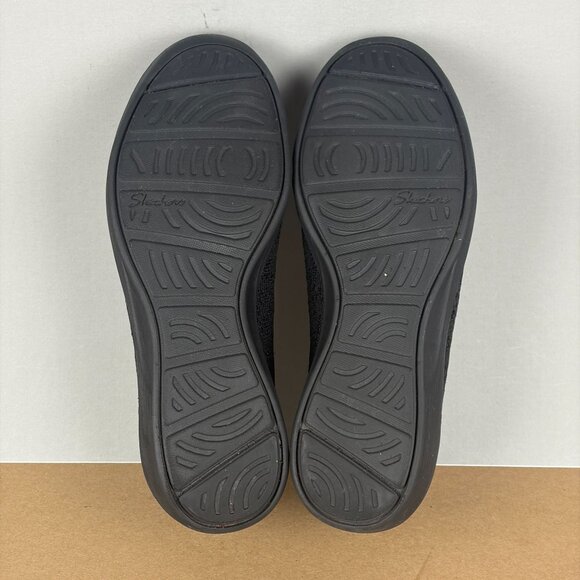 Skechers Slip-Ins Arya That's Sweet Sneakers Womens 7 Black Memory Foam Slip On - Picture 7 of 10